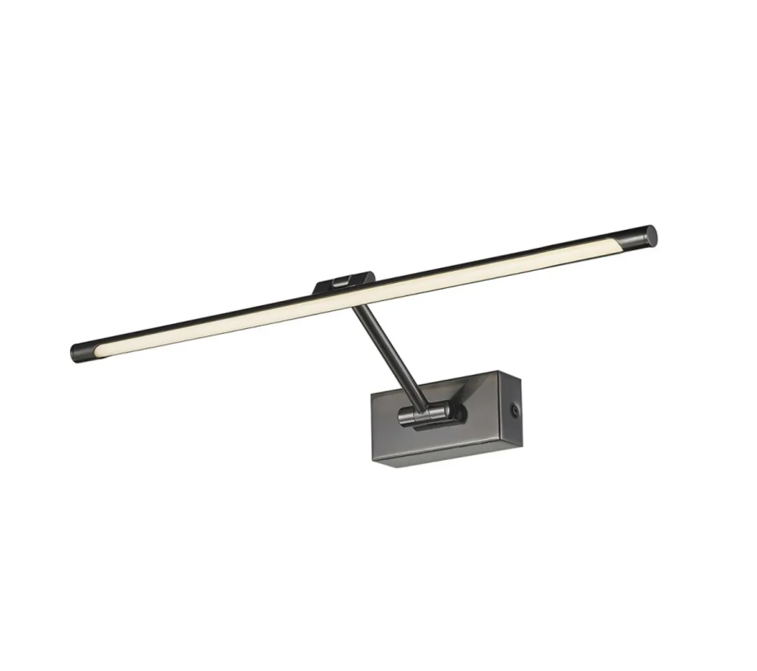 Szeroki kinkiet obrazowy LED 58cm AZ2655 DAVINCI BLACK CHROME | Kaja*Sklep Kaja Fashion