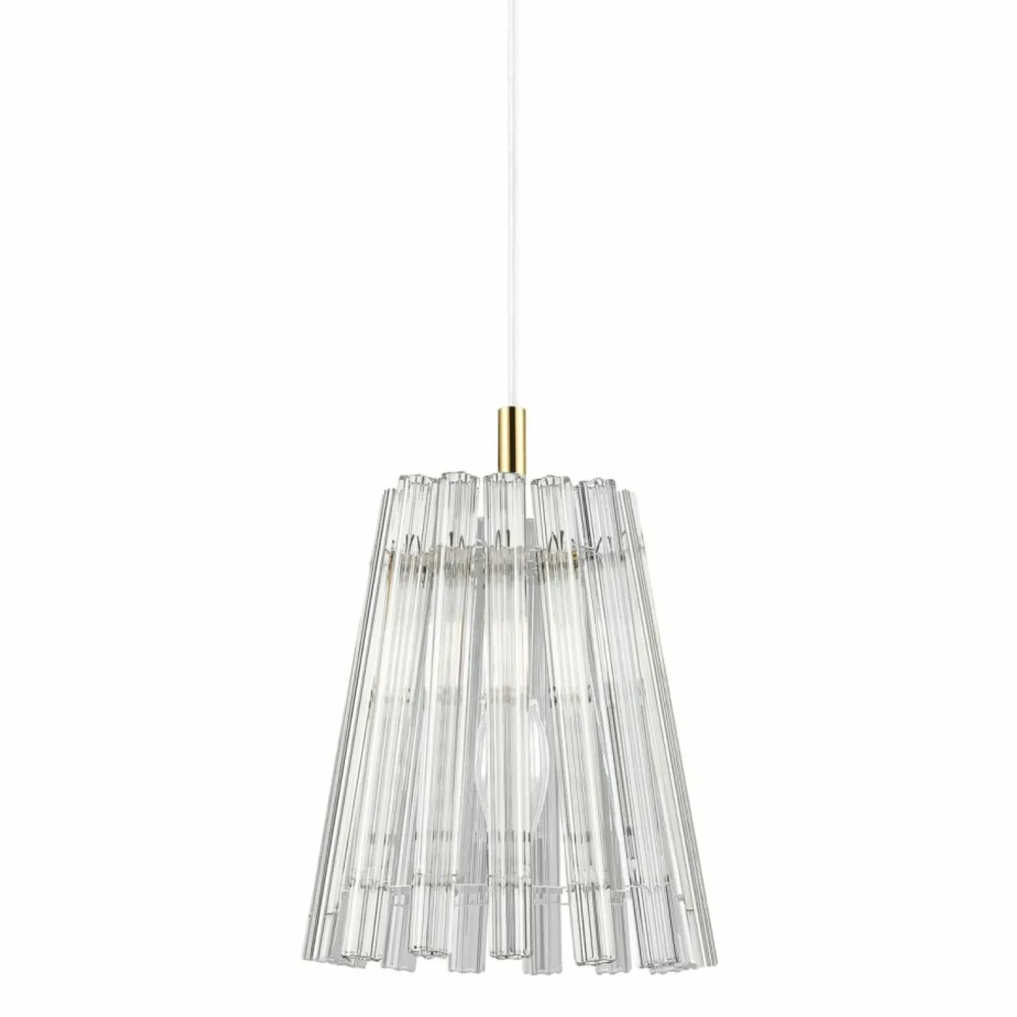 Clearance Sklep Kaja Szklana, dekoracyjna lampa wisząca P0547-01H-F9AC BACH | Kaja