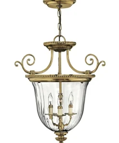 Szklana lampa wisząca, pałacowa HK-CAMBRIDGE-P-S z serii CAMBRIDGE*Sklep Kaja Store