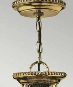 Szklana lampa wisząca, pałacowa HK-CAMBRIDGE-P-S z serii CAMBRIDGE*Sklep Kaja Store