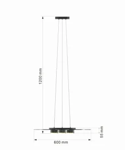 Cheap Sklep Kaja Talerzowa lampa wisząca LED nad stół WF 5006-302 LANNION | Kaja
