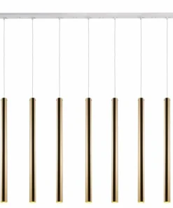Best Sale Sklep Kaja Techniczna lampa wisząca ze złotymi zwisami ANT 8890 AKADI | Kaja
