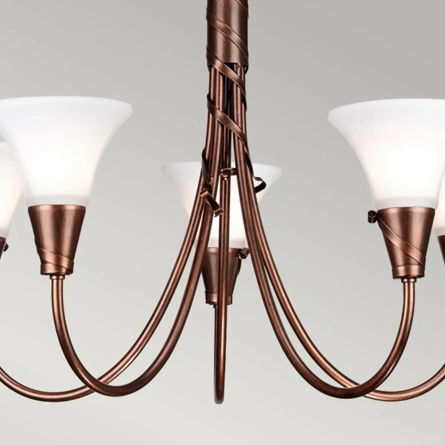 Tradycyjna lampa wisząca, patynowa EM5-COPPER z serii EMILY*Sklep Kaja Cheap