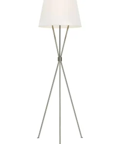 Trójnożna lampa podłogowa, nikiel FE-PENNY-FL-PN z serii PENNY*Sklep Kaja Discount