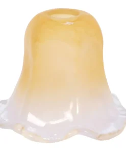 Żółty klosz, efekt ombre K-HP-PS-807 KLOSZ*Sklep Kaja Sale