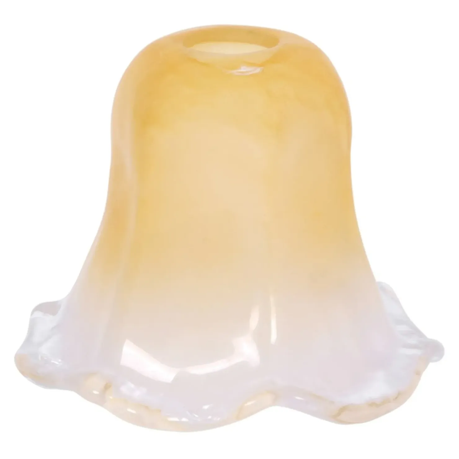 Żółty klosz, efekt ombre K-HP-PS-807 KLOSZ*Sklep Kaja Sale