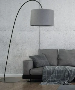Łukowa lampa podłogowa z m abażurem 6818 ALICE | Kaja Oświetlenie*Sklep Kaja Store