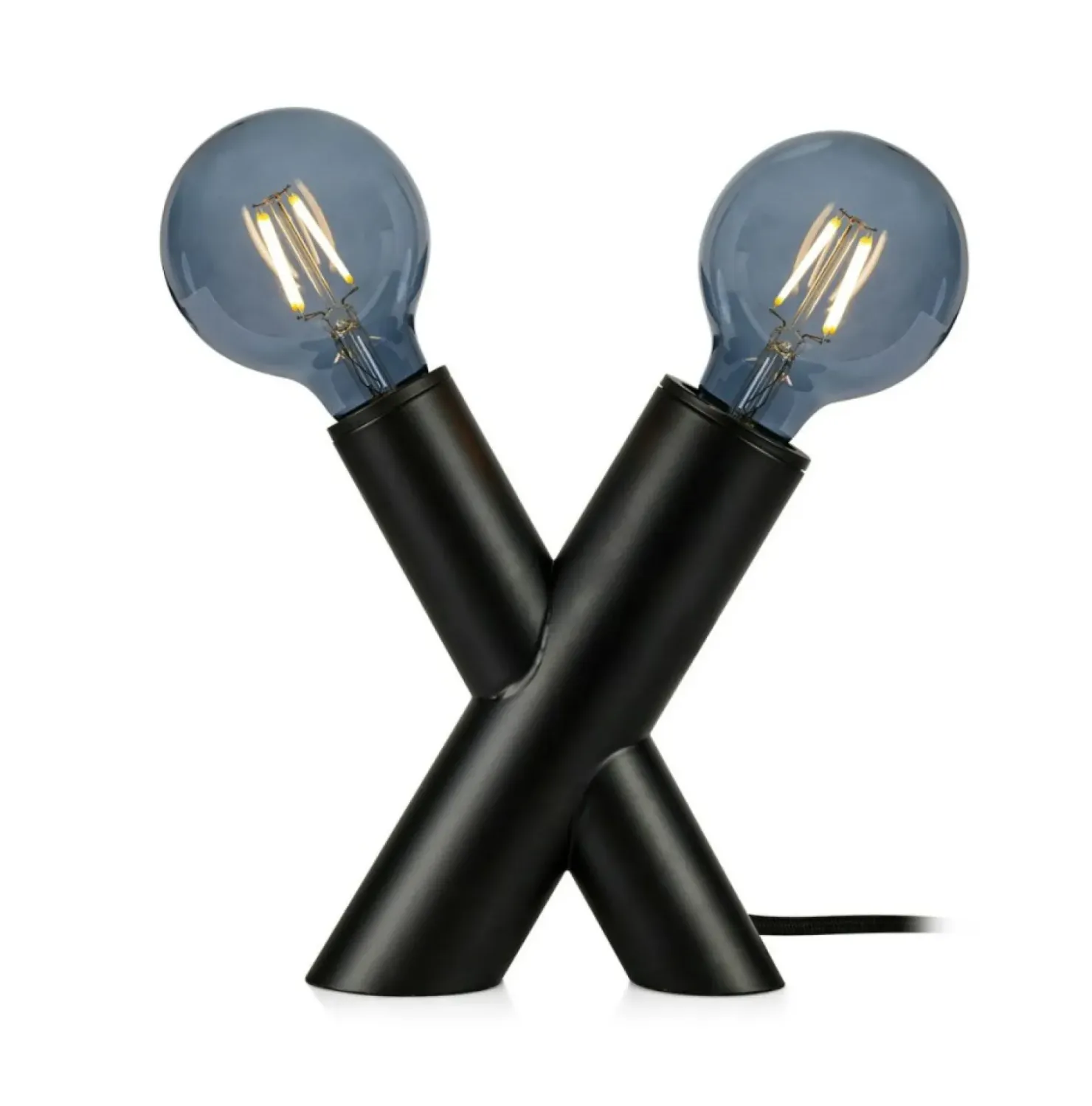 Unikalna lampa stołowa z czarną oprawą 108052 | Kaja Oświetlenie*Sklep Kaja Clearance