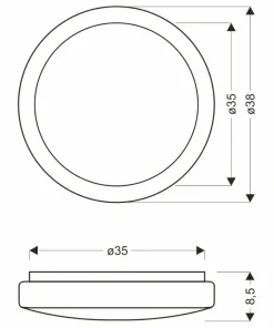 Unikalna lampa sufitowa, nowoczesny plafon 13-75123 z serii JASPER | Kaja Oświet*Sklep Kaja Cheap