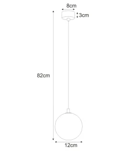 Best Sale Sklep Kaja Unikalna lampa wisząca z kloszem w kolorze miodu K-5560 z serii GALAXY