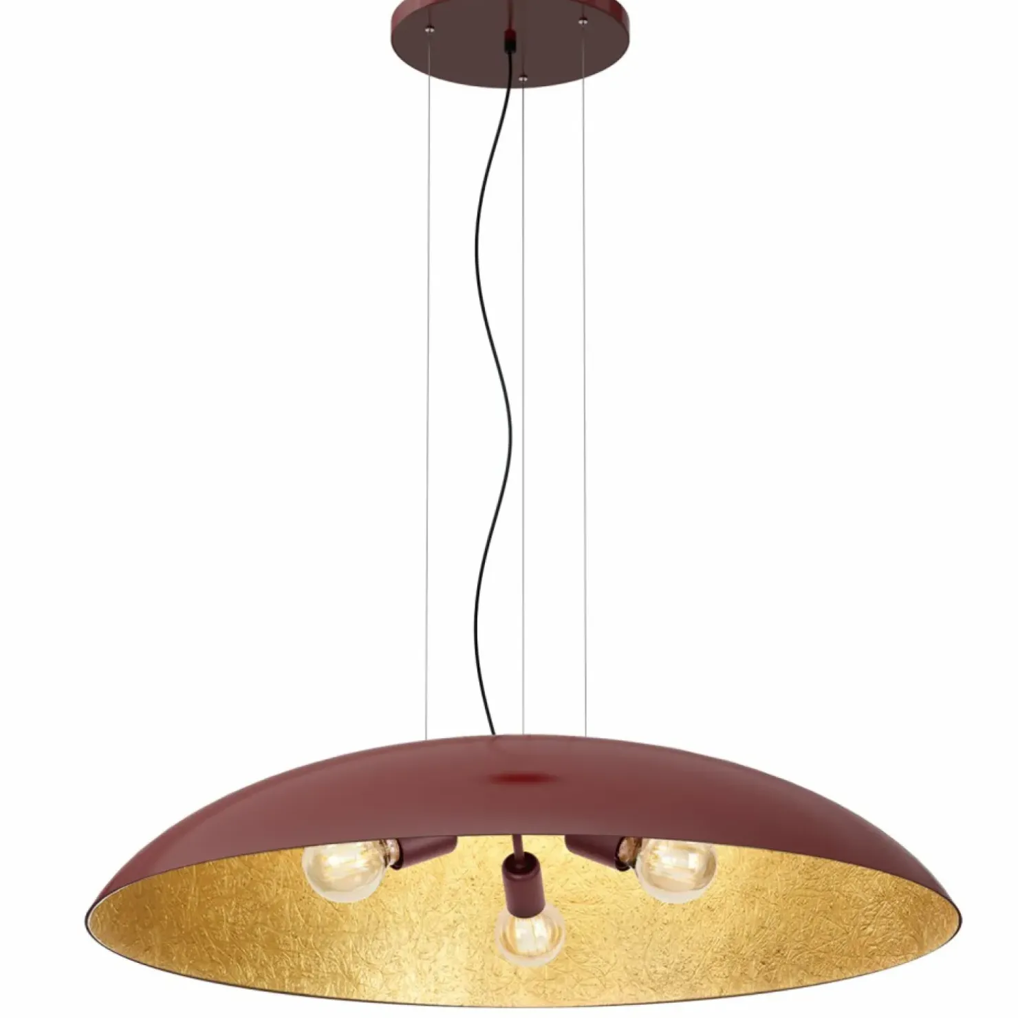 Cheap Sklep Kaja Unikalna lampa wisząca z szerokim kloszem LX 1695 z serii COMPO | Kaja