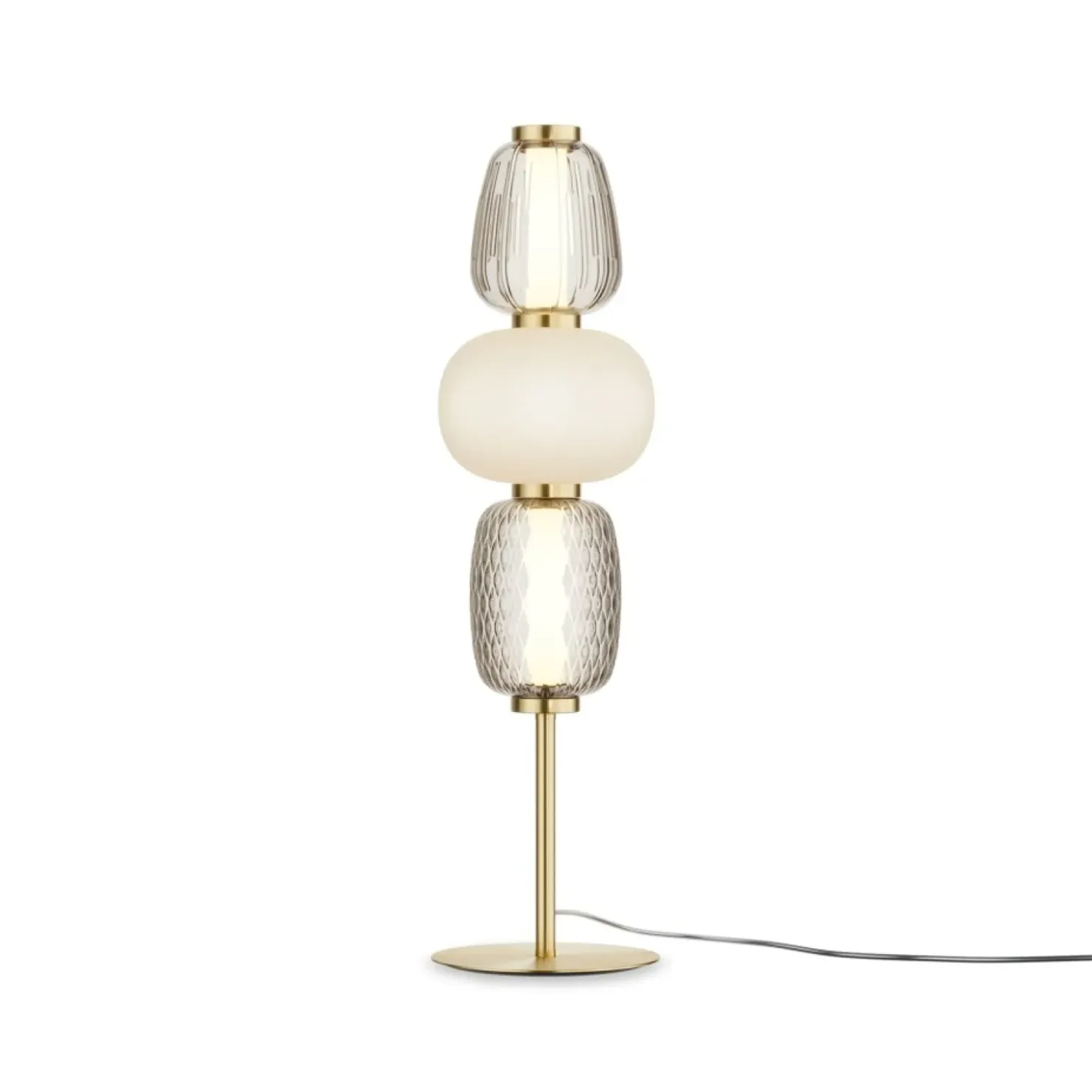 Unikalna lampka stołowa, ledowa MOD267TL-L28G3K z serii PATTERN*Sklep Kaja Best Sale