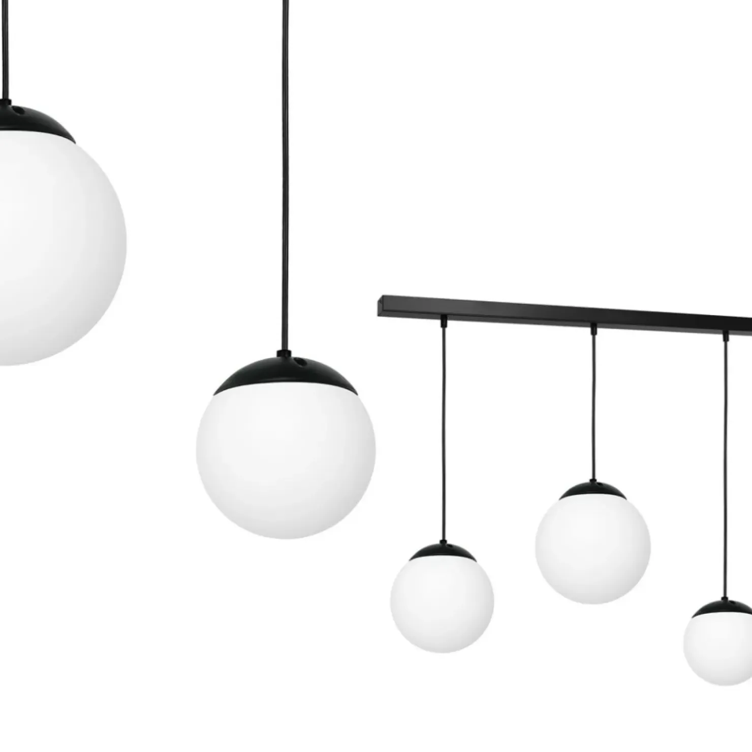 Best Sale Sklep Kaja Uniwersalna lampa wisząca z kulistymi kloszami MLP6524 LIMA | Kaja