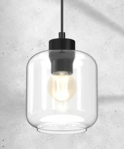Store Sklep Kaja Uniwersalna lampa wisząca, klosz typu słoik MLP8367 SOMBRA | Kaja