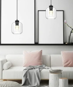 Store Sklep Kaja Uniwersalna lampa wisząca, klosz typu słoik MLP8367 SOMBRA | Kaja