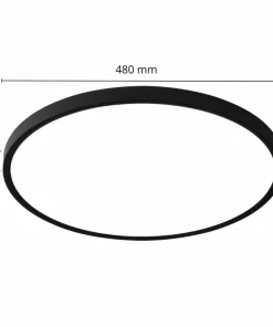 Uniwersalny plafon LED ⌀48cm LP-2505/1C-48 BK CALIFORNIA | Kaja*Sklep Kaja Flash Sale