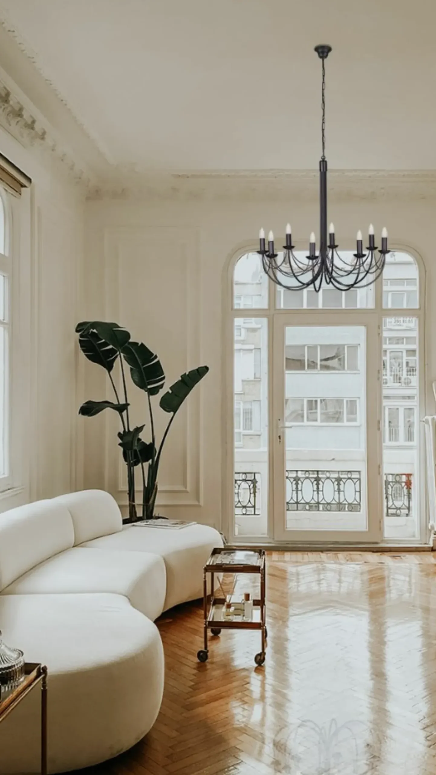 Świecznikowa lampa wisząca do salonu K-3521 PERSEO | Kaja Oświetlenie*Sklep Kaja New