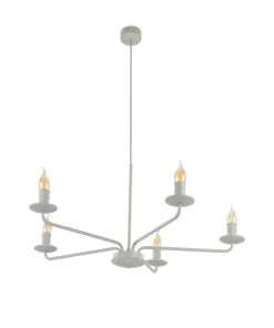 Świecznikowa lampa wisząca do salonu TK 10253 LIMAL BEIGE | Kaja*Sklep Kaja Shop