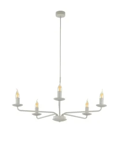 Świecznikowa lampa wisząca do salonu TK 10253 LIMAL BEIGE | Kaja*Sklep Kaja Shop