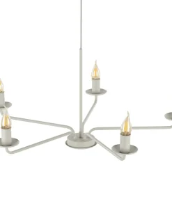 Świecznikowa lampa wisząca do salonu TK 10253 LIMAL BEIGE | Kaja*Sklep Kaja Shop