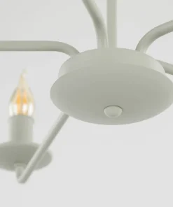 Świecznikowa lampa wisząca do salonu TK 10253 LIMAL BEIGE | Kaja*Sklep Kaja Shop