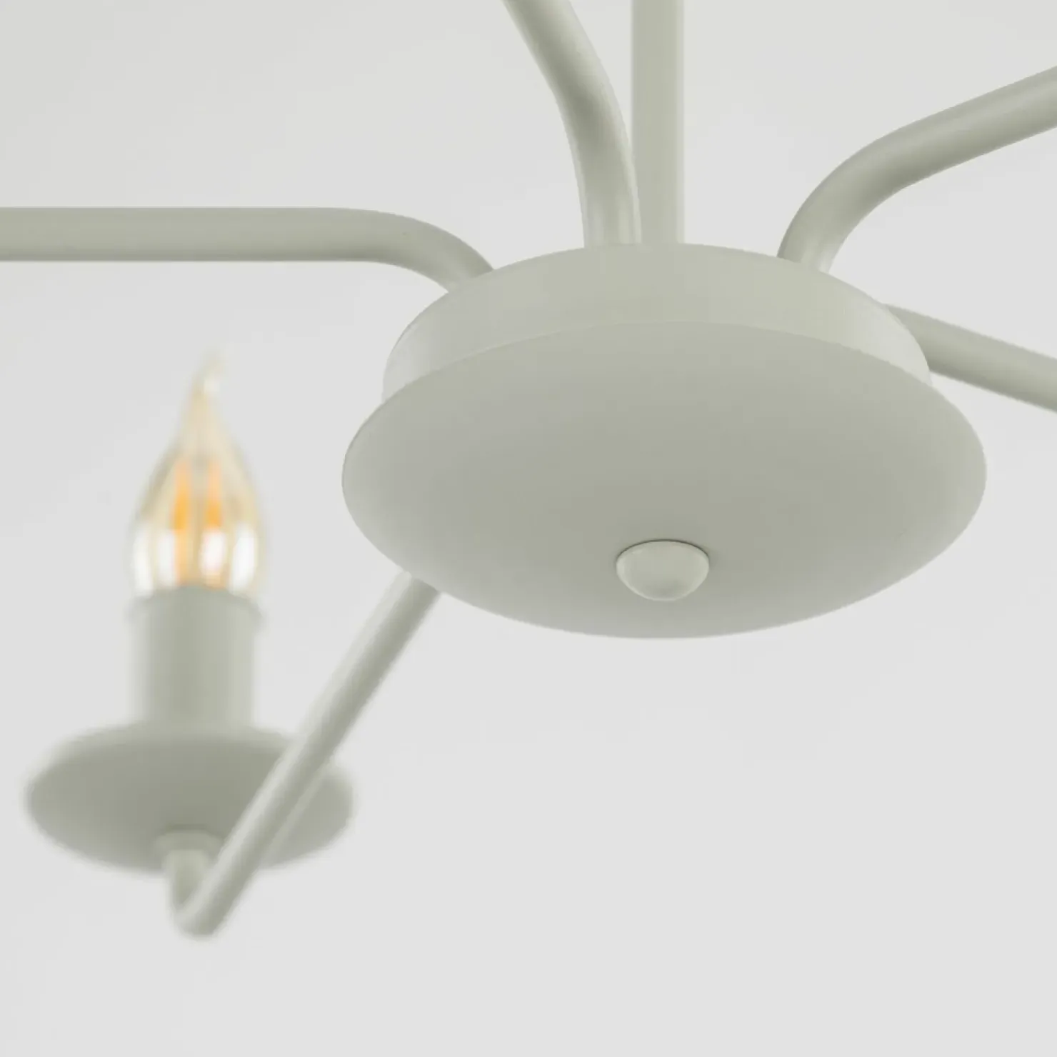 Świecznikowa lampa wisząca do salonu TK 10253 LIMAL BEIGE | Kaja*Sklep Kaja Shop