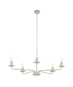 Świecznikowa lampa wisząca do salonu TK 10253 LIMAL BEIGE | Kaja*Sklep Kaja Shop