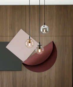 Discount Sklep Kaja Wielokolorowa lampa wisząca z kulami 714/3PREM | Kaja Oświetlenie