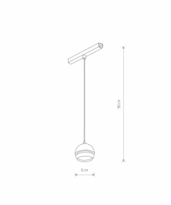 Wisząca lampa do szyny magnetycznej 1F 10653 LVM SLOT LED | Kaja*Sklep Kaja Best Sale