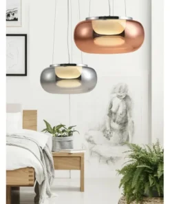Online Sklep Kaja Wisząca lampa LED z m kloszem AZ3161 GALACTIC | Kaja miedziany