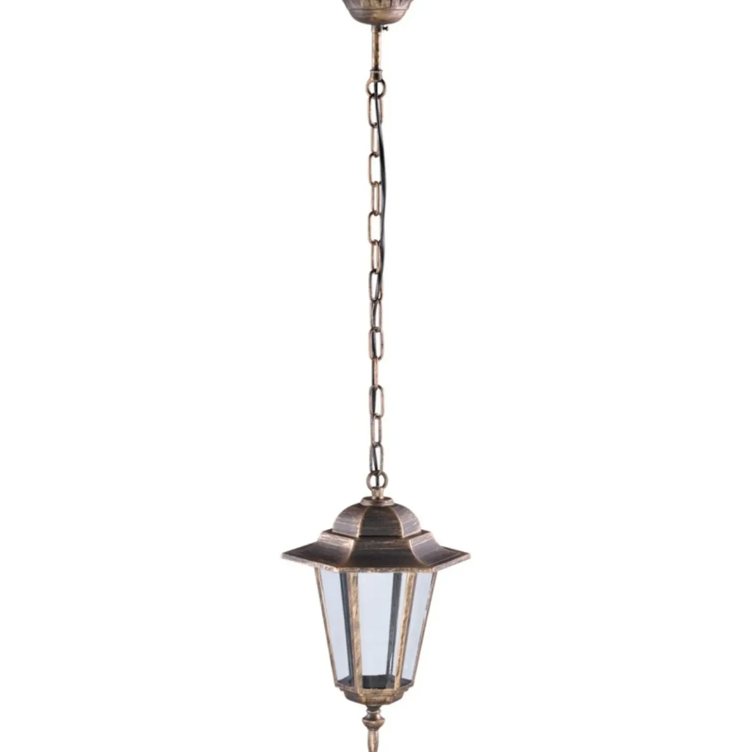 Wisząca lampa na łańcuchu K-5009H CZ/ZŁ STANDARD | Kaja Oświetlenie*Sklep Kaja New