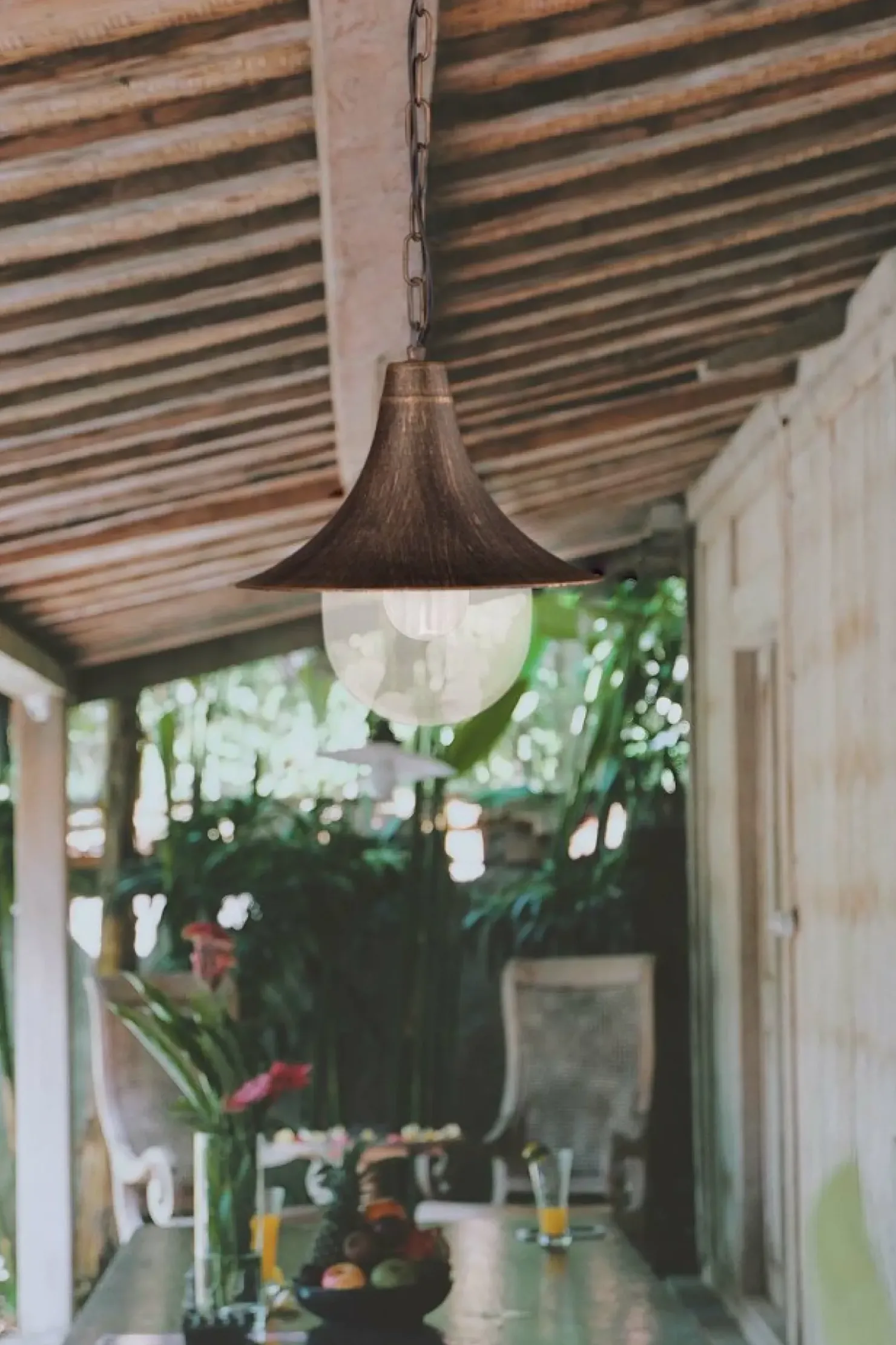 Wisząca lampa zewnętrzna, lampion K-8126 CZ/ZŁ BOSTON | Kaja*Sklep Kaja Shop