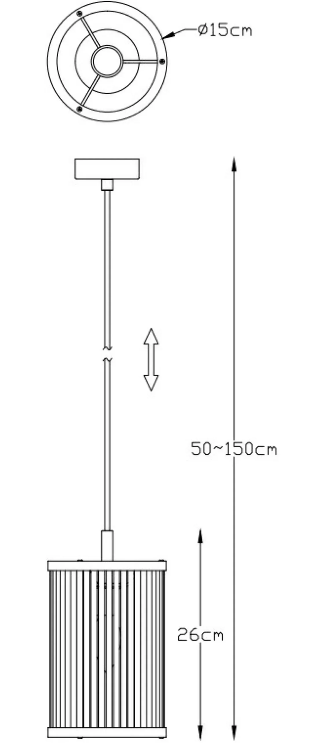 Discount Sklep Kaja Wąska, kryształowa lampa wisząca P0528-01F-V6AC SERGIO | Kaja