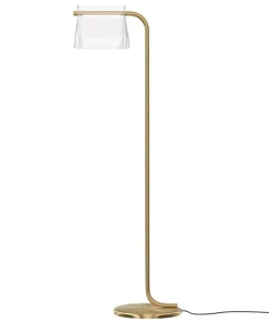 Wyjątkowa lampa stojąca, złoty stelaż MOD170FL-L8BS3K z serii CABARET*Sklep Kaja Flash Sale