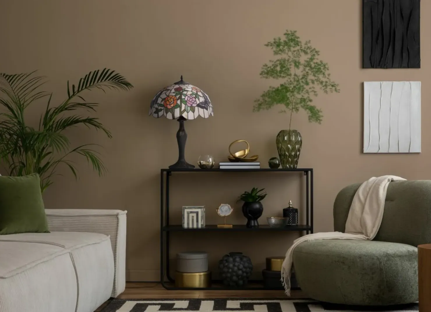 Wyjątkowa lampa stołowa, do stylowego salonu K-G16835 z serii ROSE*Sklep Kaja Store