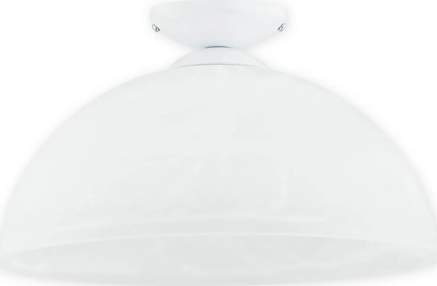 Wyjątkowa lampa sufitowa z białym koszem O3134 P1 BIA | Kaja*Sklep Kaja Sale