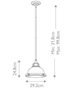 Wyjątkowa lampa wisząca, do kuchni HK-AMELIA-P-S-HB z serii AMELIA*Sklep Kaja Discount