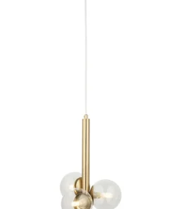 Discount Sklep Kaja Wyjątkowa lampa wisząca, kolor złota SIG 40855 z serii PERLA LUX