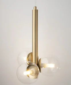 Discount Sklep Kaja Wyjątkowa lampa wisząca, kolor złota SIG 40855 z serii PERLA LUX