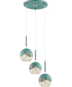 Cheap Sklep Kaja Wyjątkowa lampa wisząca w kolorze miętowym AL 62409 z serii PRADA