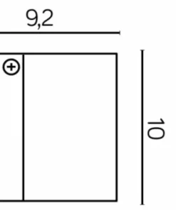 Wyjątkowy kinkiet z ruchomą głowicą, IP44 5005 DG z serii MINI | Kaja Oświetleni*Sklep Kaja Outlet