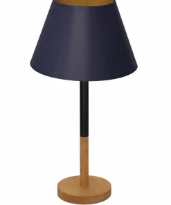 Wysoka, granatowo-złota lampka stołowa LX 3758 z serii TABLE LAMPS*Sklep Kaja Clearance