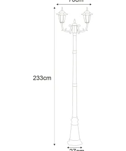Wysoka lampa do ogrodu K-7064A2/2 STANDARD | Kaja Oświetlenie*Sklep Kaja Cheap