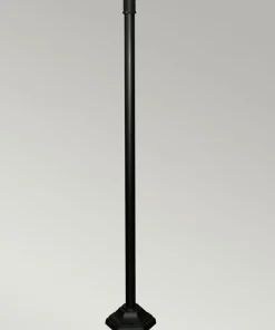 Wysoka lampa ogrodowa, czarna GLENBEIGH-POST z serii GLENBEIGH*Sklep Kaja Cheap