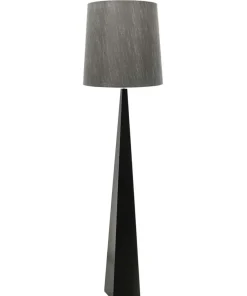 Wysoka lampa podłogowa, ciemnoszara ASCENT-FL-BLK z serii ASCENT*Sklep Kaja Best Sale