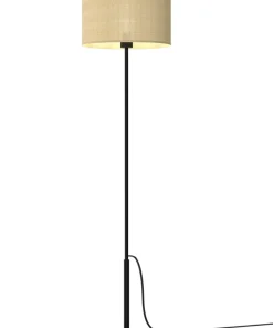 Wysoka lampa podłogowa z plecionym abażurem LX 5219 JUTE | Kaja*Sklep Kaja Sale