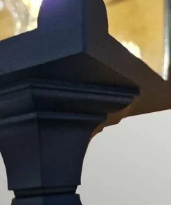 Wysoka lampa zewnętrzna, ogrodowa CP6-BLACK z serii CHAPEL*Sklep Kaja Discount