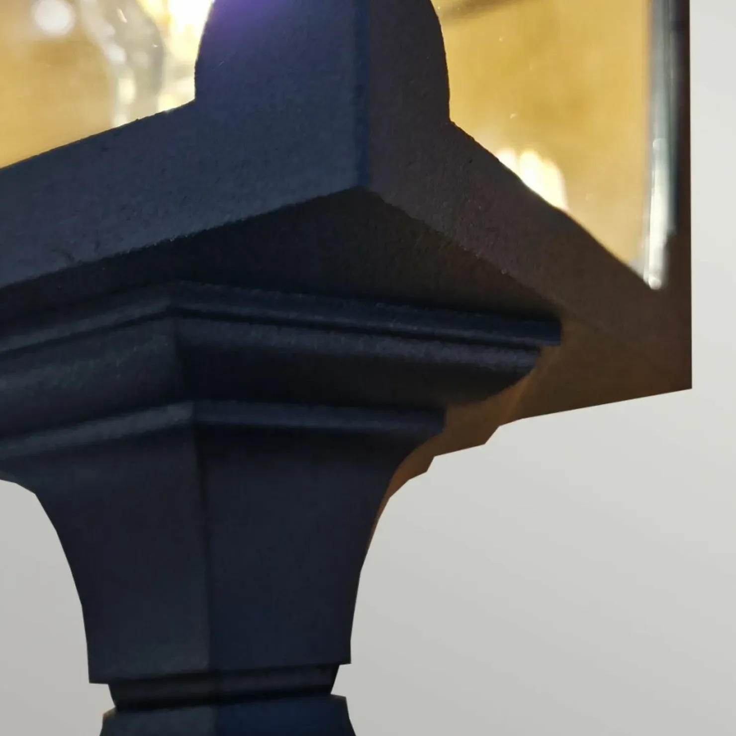 Wysoka lampa zewnętrzna, ogrodowa CP6-BLACK z serii CHAPEL*Sklep Kaja Discount