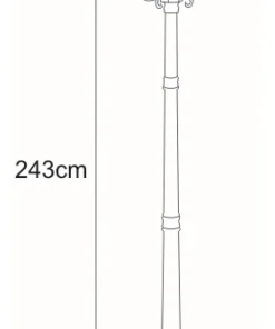 Wysoka latarnia ogrodowa K-7006A2/3 LOZANA | Kaja Oświetlenie*Sklep Kaja Cheap