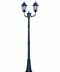 Wysoka zewnętrzna lampa stojąca K-7006A2/2 czarna LOZANA | Kaja*Sklep Kaja Sale